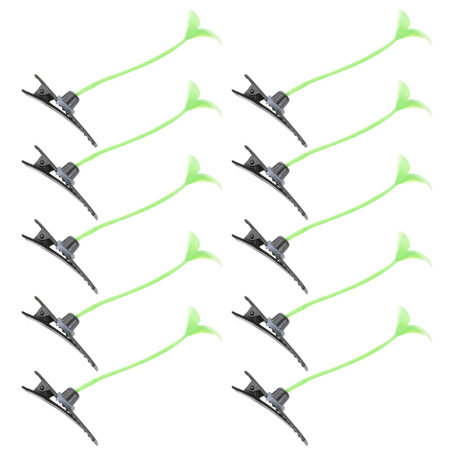 

Заколка для волос Sproutclipsbean, Шпилька для волос, аксессуары, заколка-Пряжка, забавная головная повязка для девушек с листьями, заколка-пряжка д...