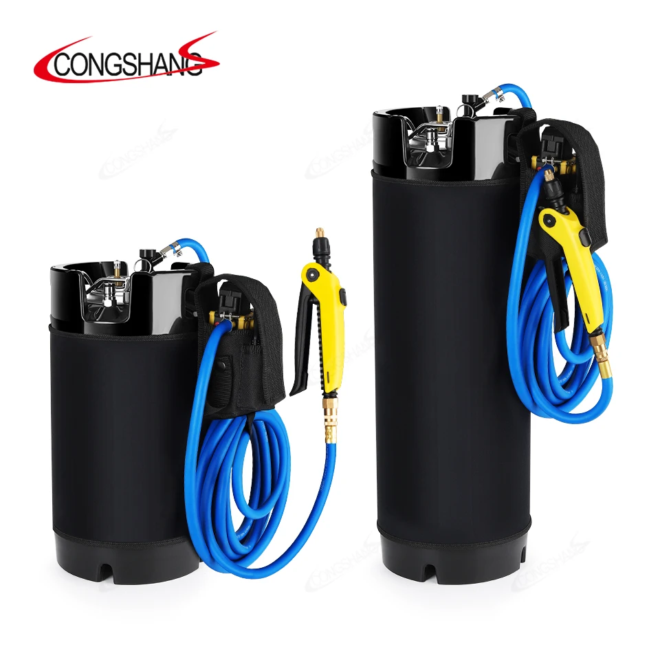 CONGSHANG Резервуар из нержавеющей стали объемом 19 л 5 галлонов с системой