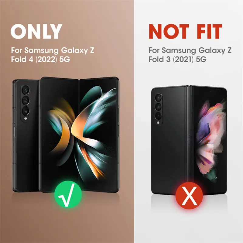 Najtaniej Do Samsung Galaxy Z Fold 4 Case 5G (2022) SUPCASE UB Pro Full-Body Dwuwarstwowa Wytrzymała Obudowa Z Wbudowanym Ochraniaczem Ekranu