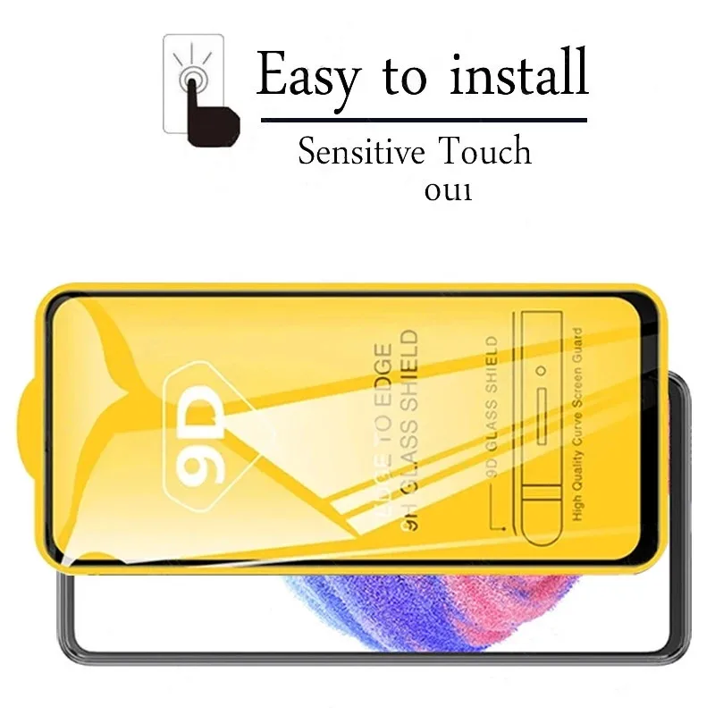 9D Protective Glass For Xiaomi Redmi Note 12 11 10 Pro 10S 9S 9 8T 8 7 6 5 Screen Protector on Redmi 9A 9C 9T 10C Tempered Glass images - 5
