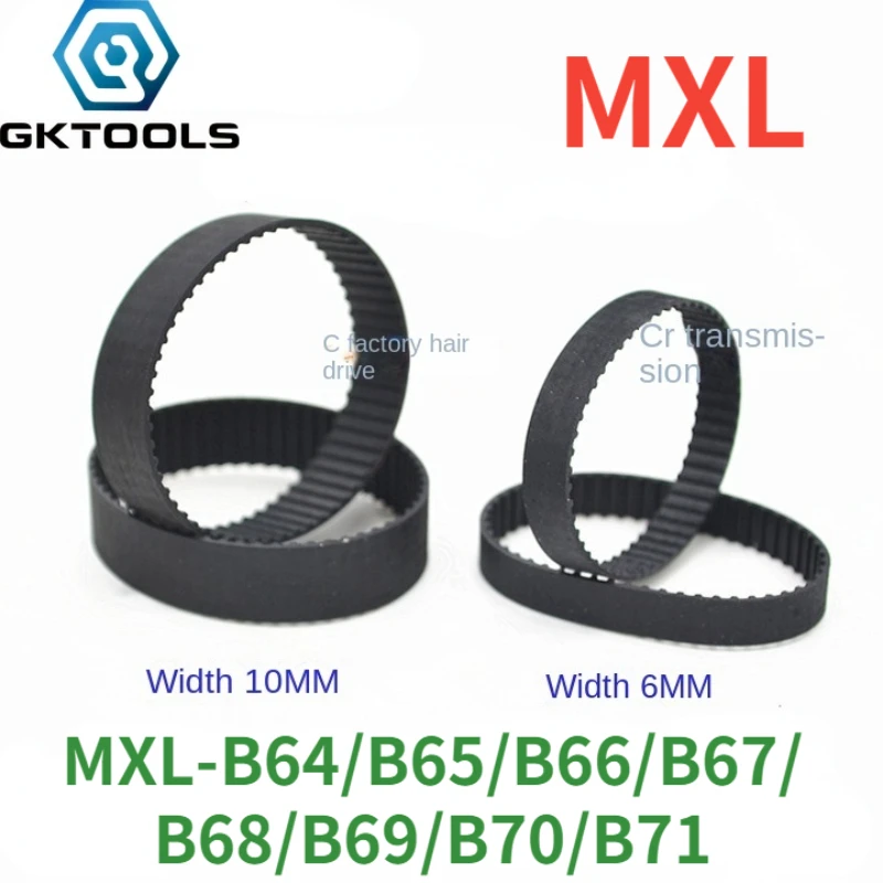 

Ремень синхронный GKTOOLS, ширина 6/10 мм, 2 шт., MXL, B64MXL, B65MXL, B66MXL, B67MXL, B68MXL, B69MXL, B70MXL, B71MXL