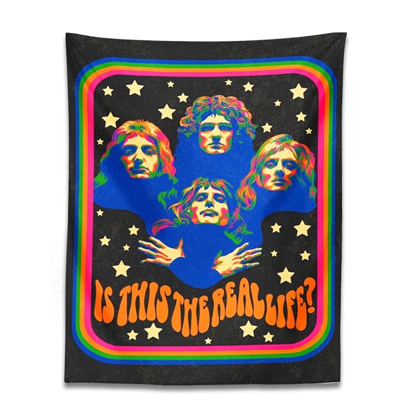 

Ретро гобелен A BRIGHT RAINBOW 100% Полиэстер