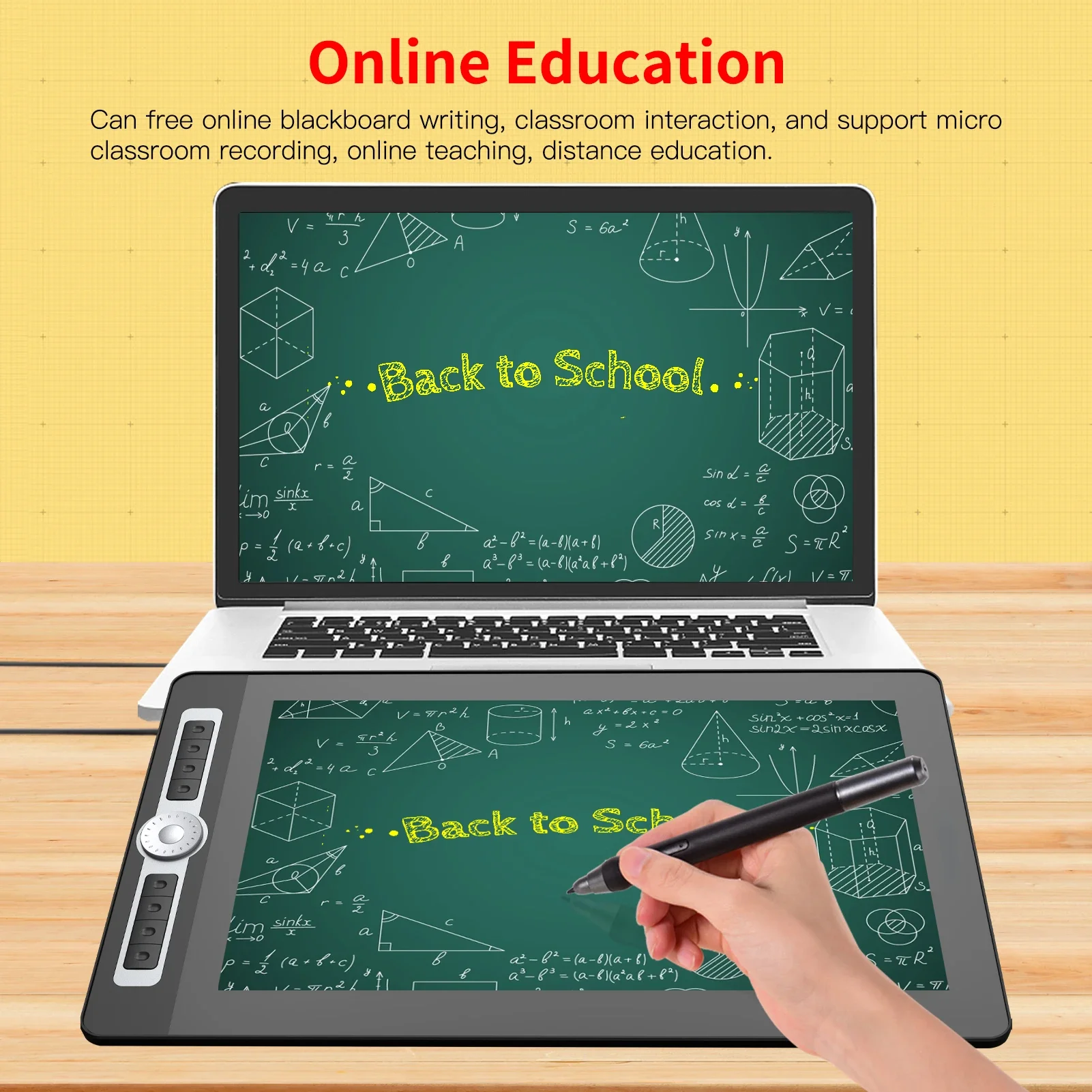 BOSTO 16HD Pro Портативный 15 6-дюймовый H-IPS ЖК-графический планшет для рисования