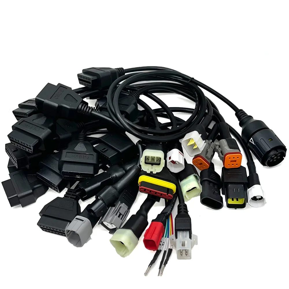 

Кабель OBD2 для диагностики мотоцикла Honda, Suzuki, KAWASAKI, Ducadi, Yamaha, KYMCO, Harley, BMW