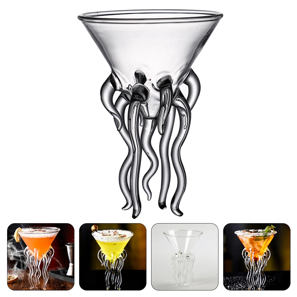 

Cocktail Simple Glass Drinking Cup Octopus Cocktail Drinking Cup