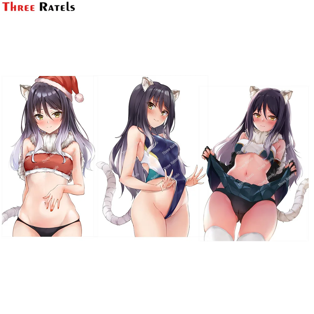 

Three Ratels E348 Shiori Princess Connect Car Decoration Stickers Japanese Anime Decals For Laptop Luggage Skateboard