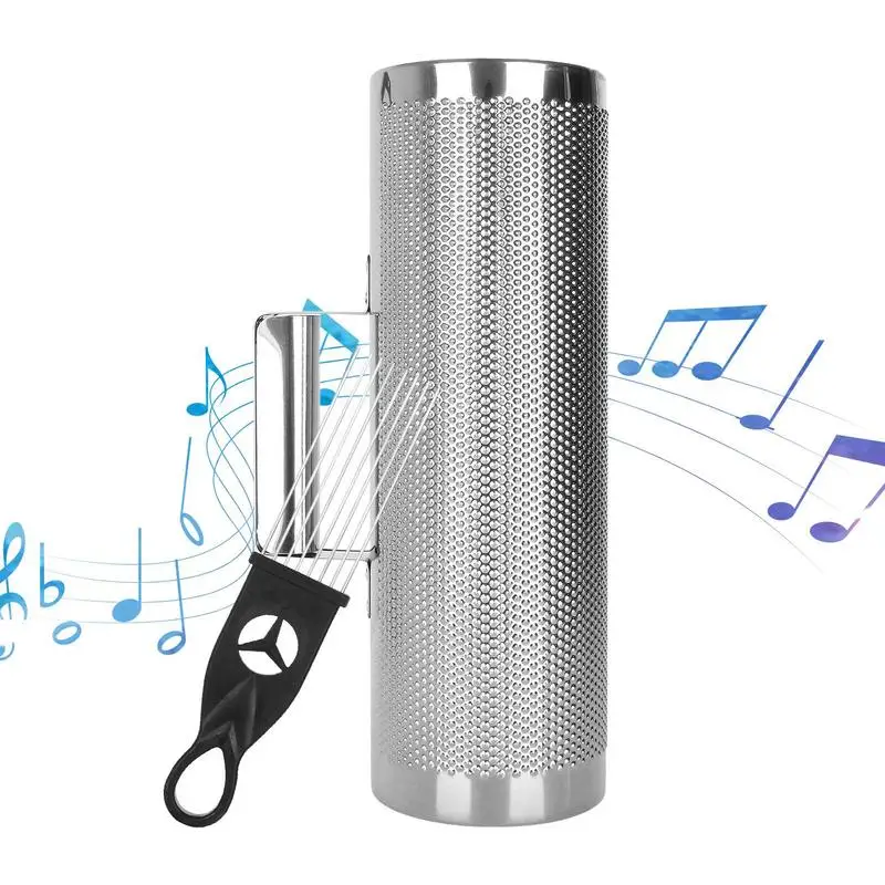 

Ударные музыкальные инструменты металлический шейкер с Guiro Scrapper, набор музыкальных тренировочных игрушек с эргономичной ручкой для прямог...