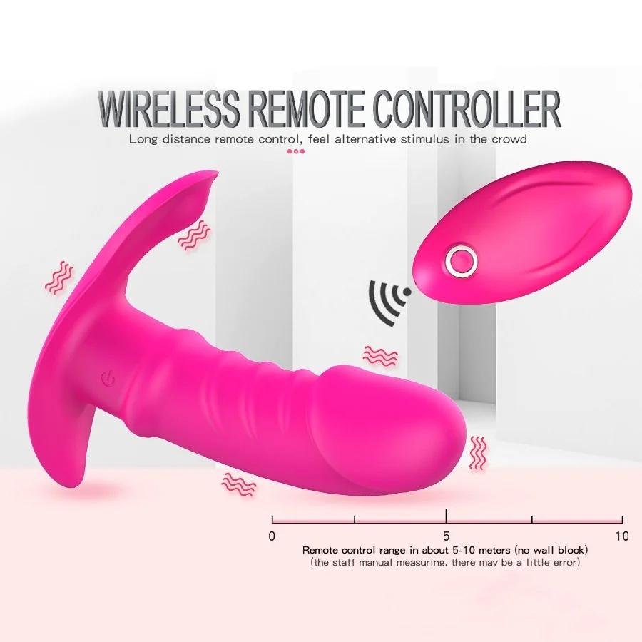 

Беспроводной удаленный Невидимый носимый фаллоимитатор вибратор точка G Стимулятор для клитора взрослые секс-игрушки для женщин Женский мастурбатор