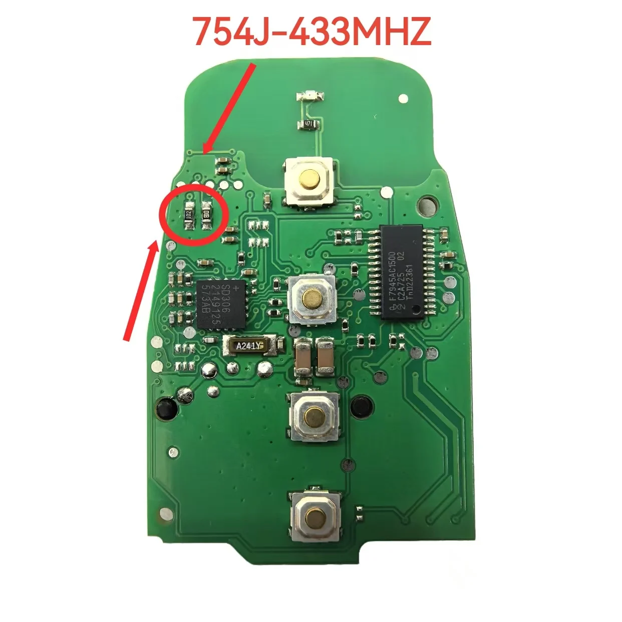 Jingxin Smart Remote Key Circuit Board Keyless go 3/4 BTN 315/433/868MHZ 8T0 959 754J для Audi Q5 A4L A5 A6 A7 A8 RS4 RS5 S4 S5