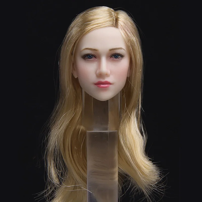

1/12 Scale European Beauty Girl Ana Head Sculpt Fire Girl Toys FG076 Head Played Model Toy