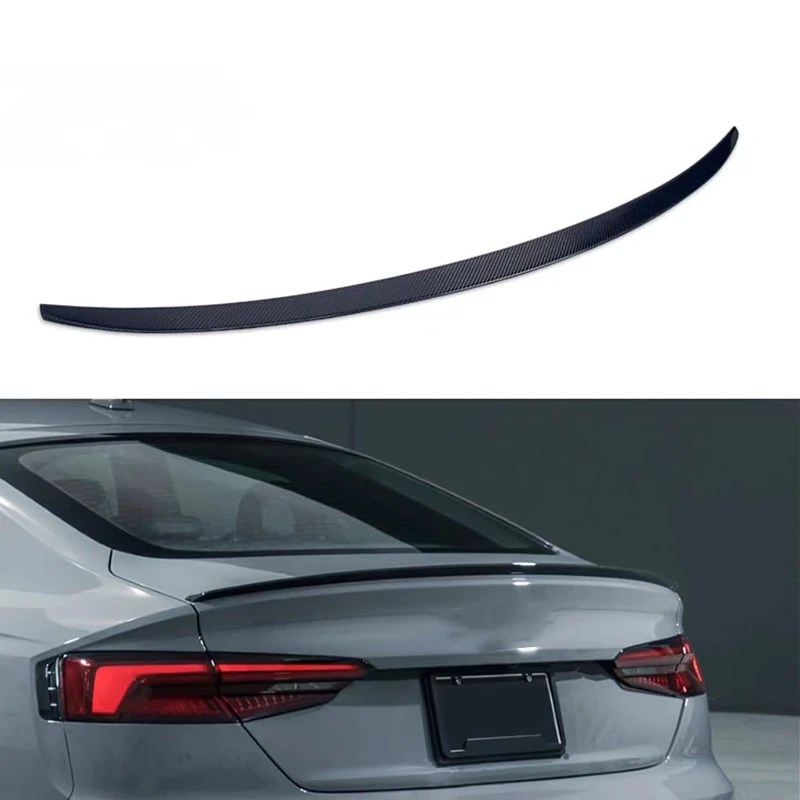 Спойлер для Audi A5 S5 RS5 2017 18 19 20 2021 только 4 дверей из АБС-пластика задний спойлер