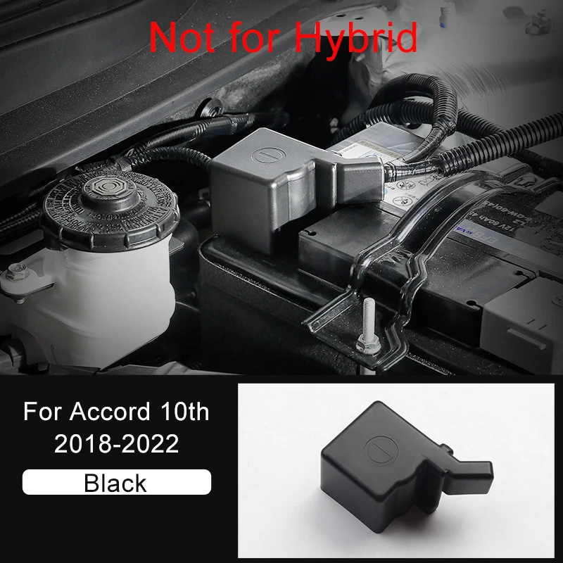 

Отрицательный Огнестойкий Защитный чехол для автомобильного аккумулятора для Honda Accord 10 Gen Accessories 2022 2021 2020 2019 2018