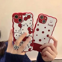 hello kitty cute cartoon phone cases for iphone 13 12 11 pro maxxr xs max x 78plus 2022 lady girl soft silicone cover gift