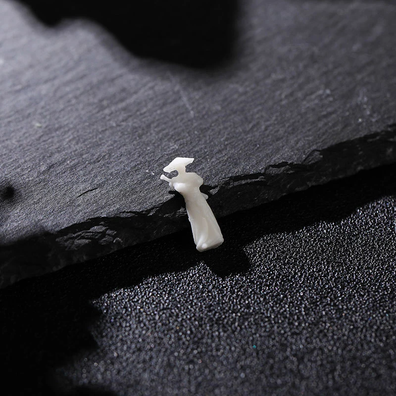 1 шт. мини крутая фигурка фехтовальщика кунг-фу белое мини-украшение песочный