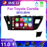 jmcq 2din 4g android 11 car radio multimedia video player for toyota corolla ralink 2013 2014 2015 2016 navigation gps carplay
