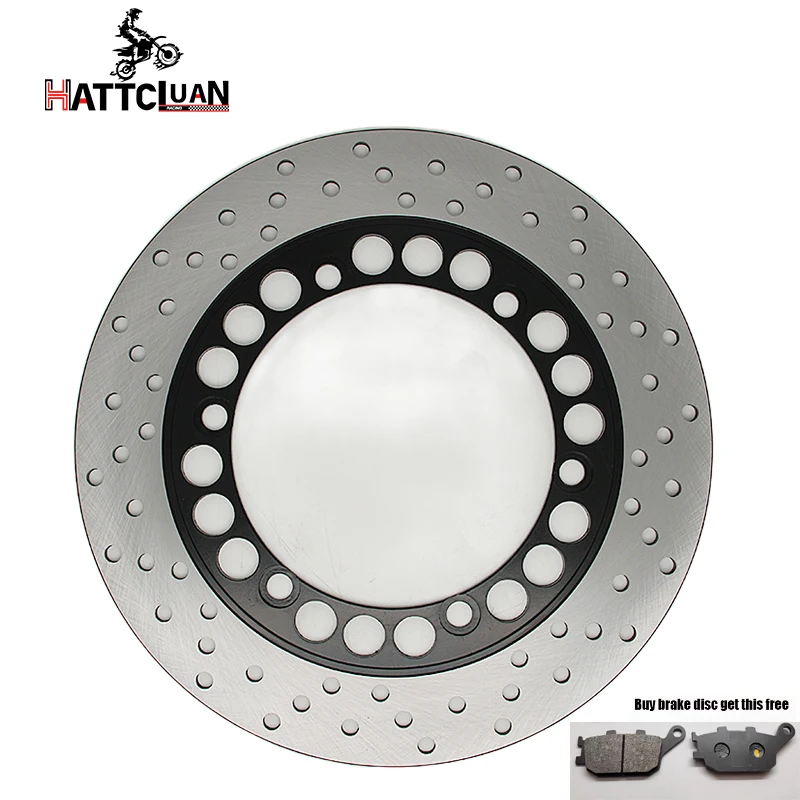 

Ротор заднего тормозного диска HATTCLUAN для Yamaha YZF1000R Thunderace YZF 1000 R 1996-2002 TDM 900 TDM900 2002-2012 TRX850 1996-1999
