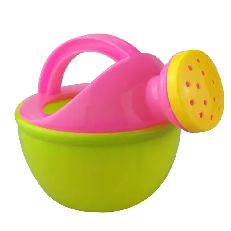 1 PCS Kids Watering Can Toy Baby Bath Toy Plastic Watering Can Watering Pot Beach Toy Play Sand Toy Gift for Kids Random Color