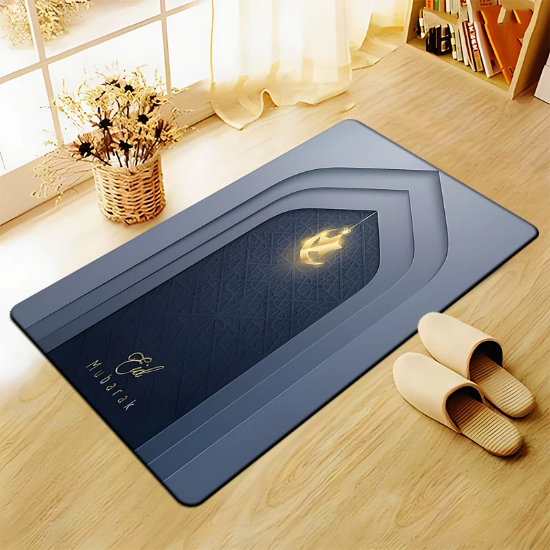 Мусульманский коврик для молитвы напольный Придверный гостиной плюшевый