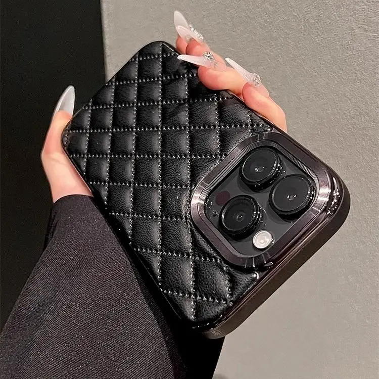 Черный iPhone12pro Ringer Small Fragrance iPhone15 Чехол для телефона iPhone14 Новый iPhone15promax Premium iPhone13