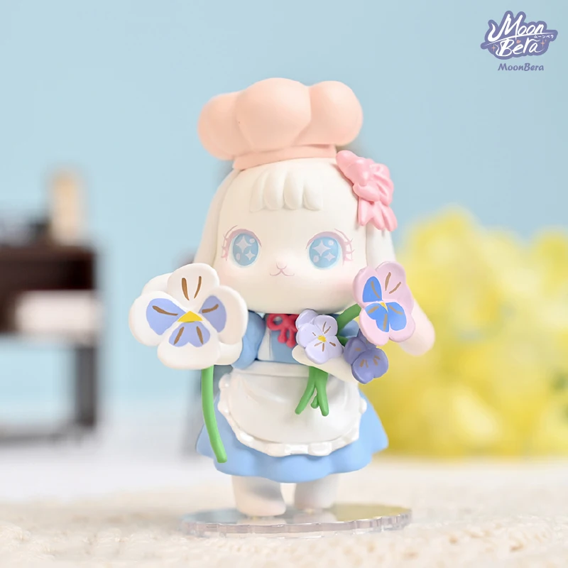 

Blind Random Box Toys Moonbera Series Bakery House Mystery Box Guess Bag Desktop Model Kawaii Figure Doll Girls Birthday Gift