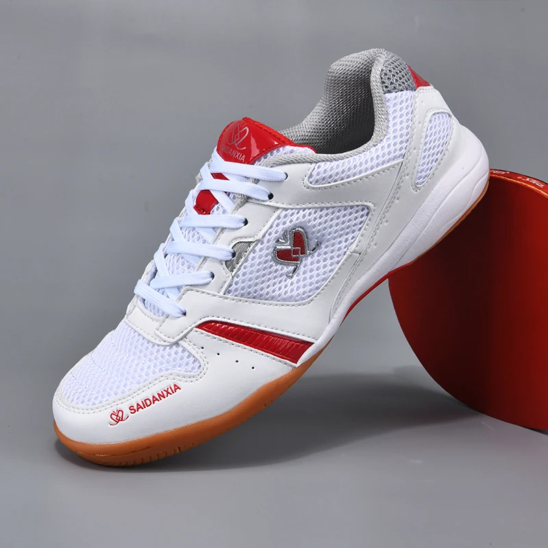 

New Luxury Badminton Shoes Men Breathable Badminton Sneakers Women Light Weight Tennis Sneakers Qualtiy Table Tennis Shoes