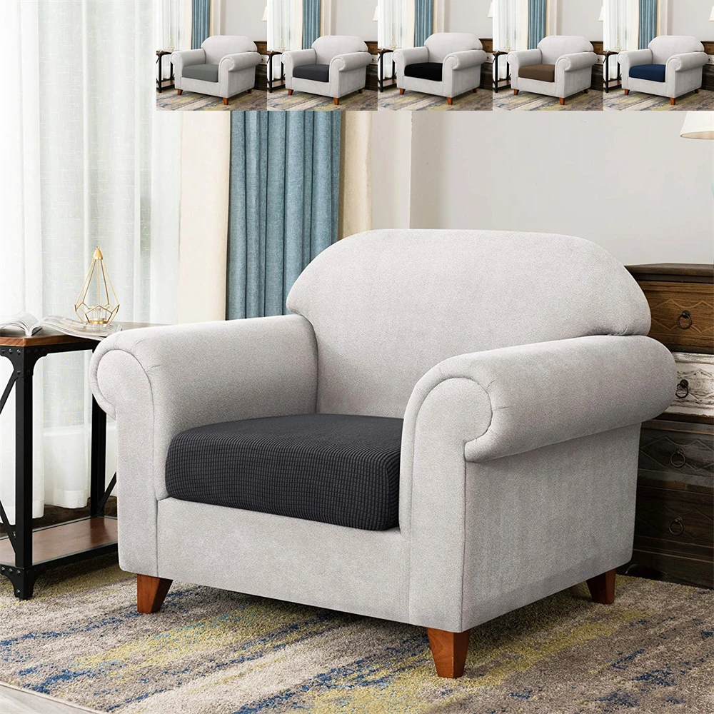 

1pc Jacquard Sofa Seat Cushion Cover Chair Cover Stretch Washable Removable Slipcover 1/2/3/4 Seat Polar Fleece Sofa Protector