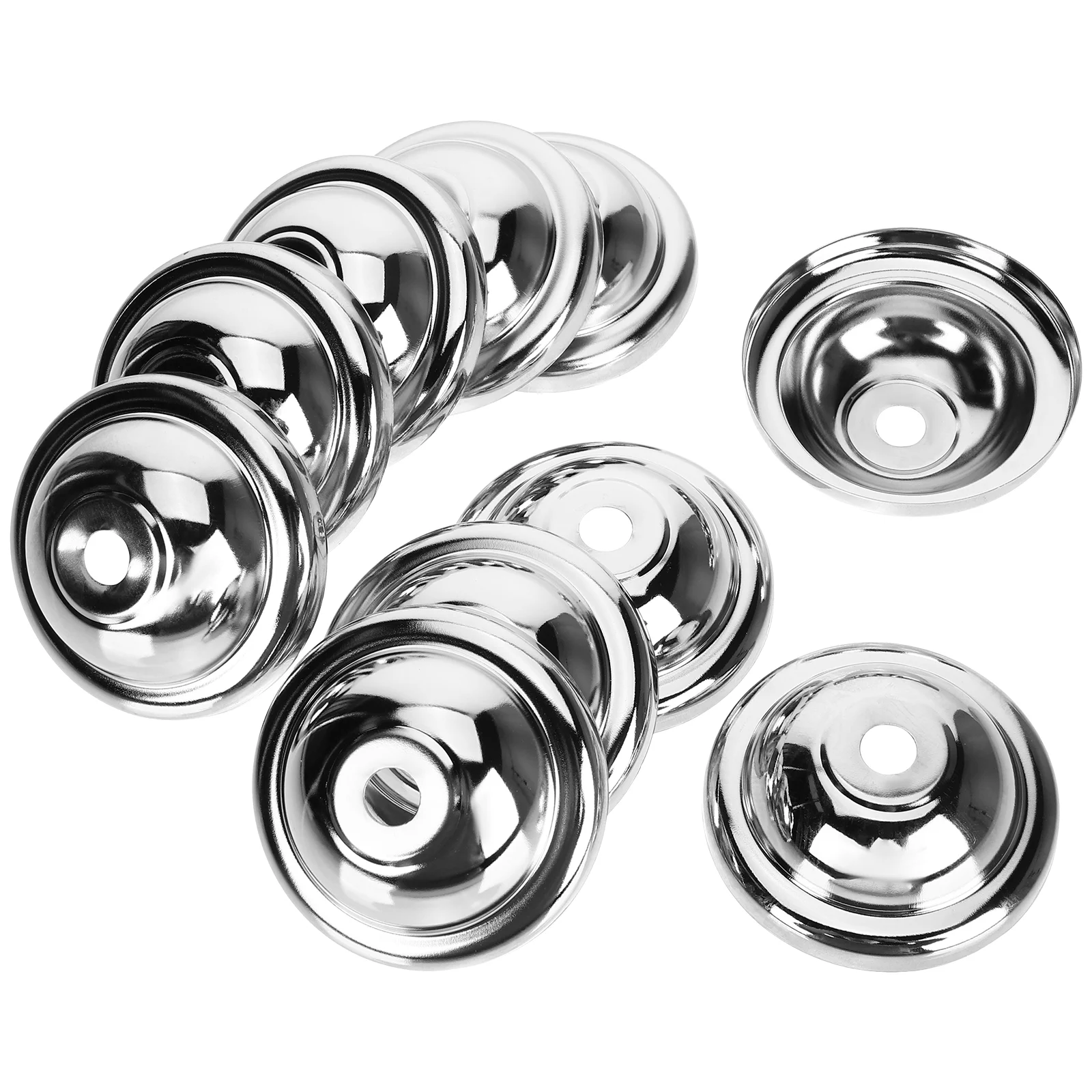 

10pcs Practical Replacement Tabletop Lamp Cover Ceiling Canopy Lamp Cover Table Lamp Cover Table Lamp Gasket