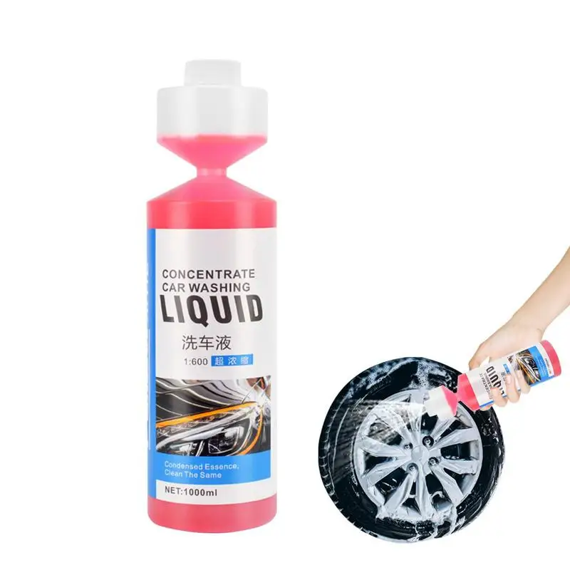 Car Washing Liquid Concentrate Foaming Soap Foam Cleaner Wash Foam Exterior Care Cleaning Supplies 1000ML For Car Cleaning