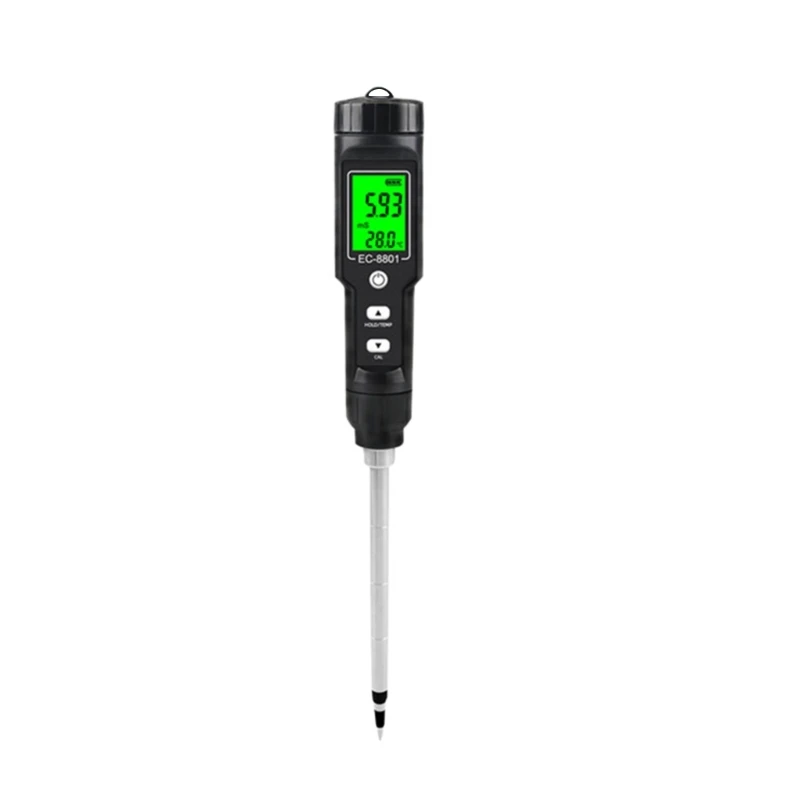 

Soil EC Acidity Meter Fertility Tester Salinity Hygrometer Anzlyzer Garden Tool