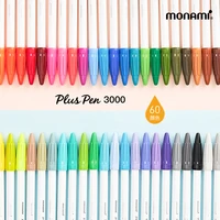 korea monamei 3000 watercolor pen colorful student painting hook line pen student art painting supplies