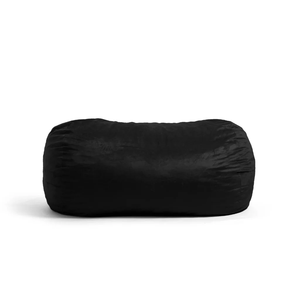

Big Joe Media Lounger Bean Bag, Plush 6ft, Black bedroom chair baby bean bag bedroom chair baby bean bag