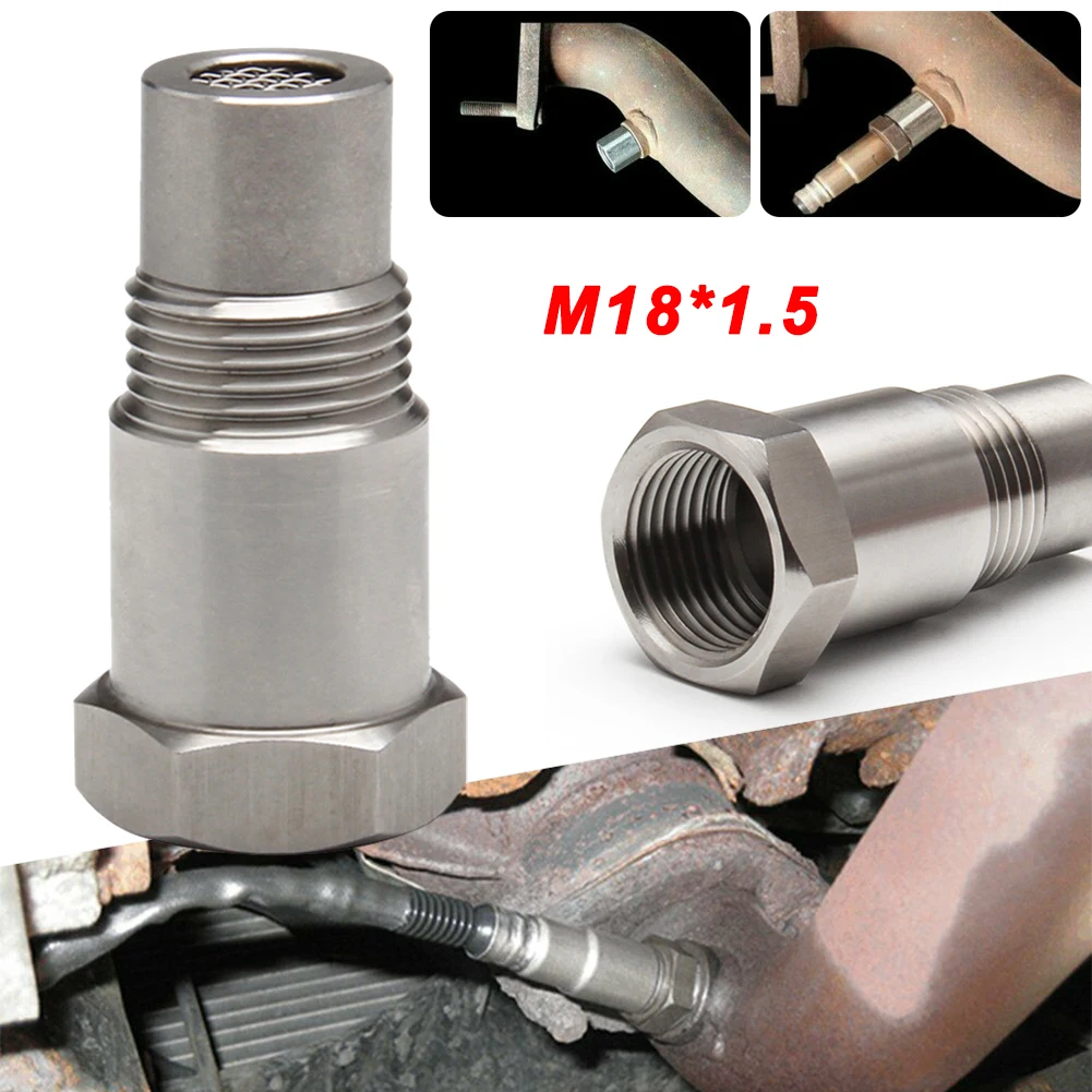 

Universal M18*1.5 Stainless Steel Remove Fault Connector Down Stream Catalytic Joint Auto Car O2 Oxygen Sensor Extension Spacer