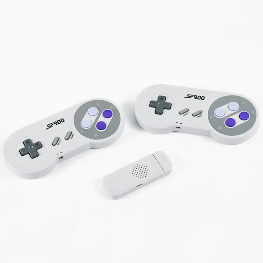 

Sf900 Wireless Console Hdmi-ompatible Built-in 4700 Games Video Game Consoles Hd Family Sfc Tv Game Game Consoles Game Stick