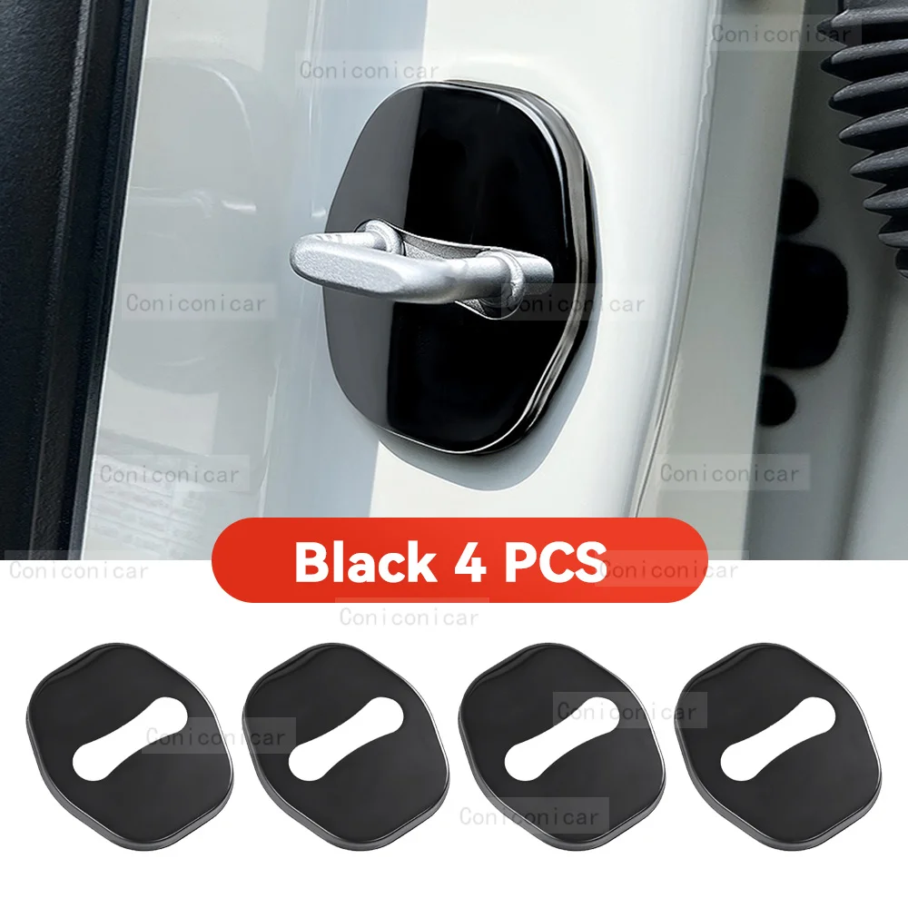 

Для BYD SEAL EV Electric 2022-2025 Защитная крышка дверного замка автомобиля, антикоррозийная нержавеющая сталь, аксессуары для украшения интерьера автомобиля