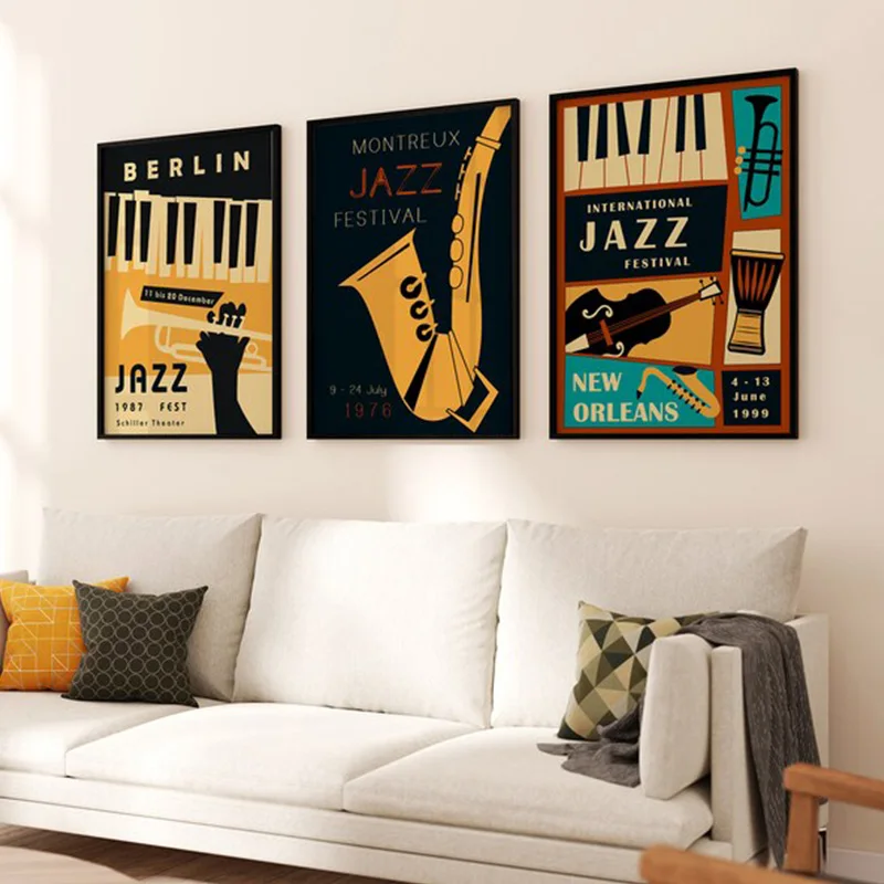 Винтажный Новый Орлеан/Берлин Джаз Фестиваль граммофон музыка искусство на