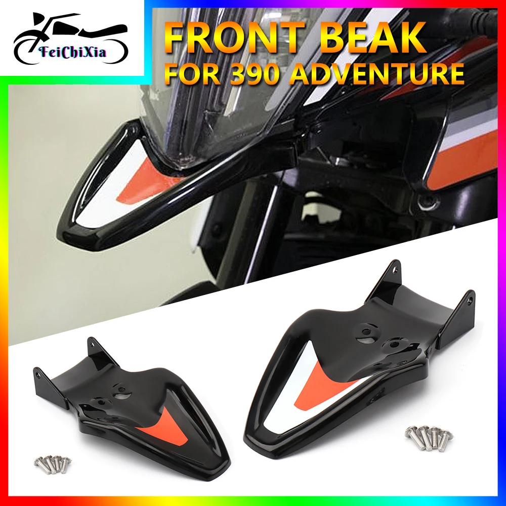 

For 390 Adventure 390 ADVENTURE 390 ADV Motorcycle Accessories Front Beak Fender Mud Guard Cover Front Wheel Splash Guard Plate