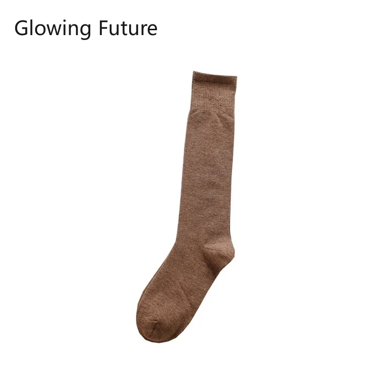 Носки женские из чесаного хлопка в японском студенческом стиле | Женская одежда