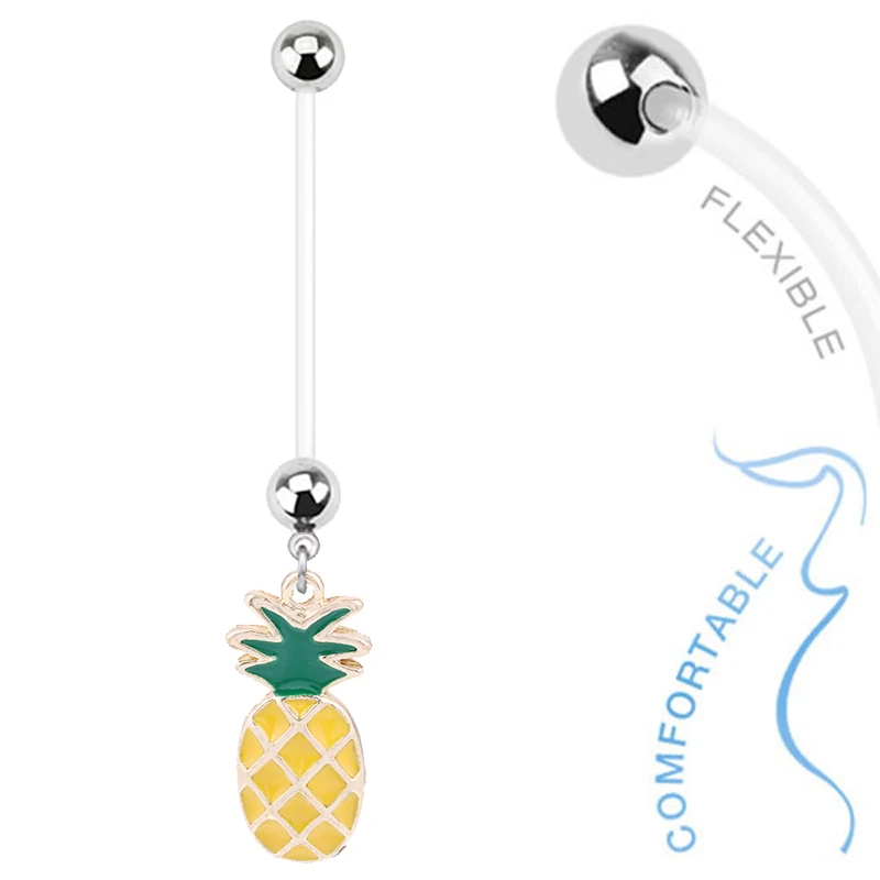 1 шт. 9 видов стилей модные болтающиеся колечки для беременных пупка и кольца с