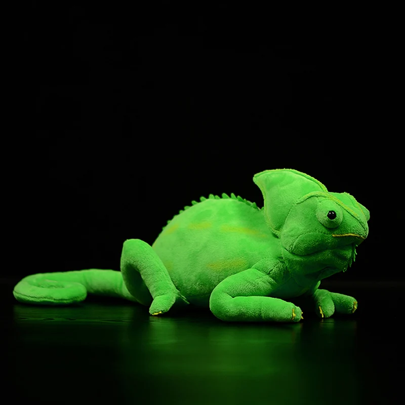 

Милая мягкая плюшевая игрушка-хамелеон, имитация хамелеоновых зеленых анолий, модель куклы-хамелео, реалистичное животное для детей, подарок