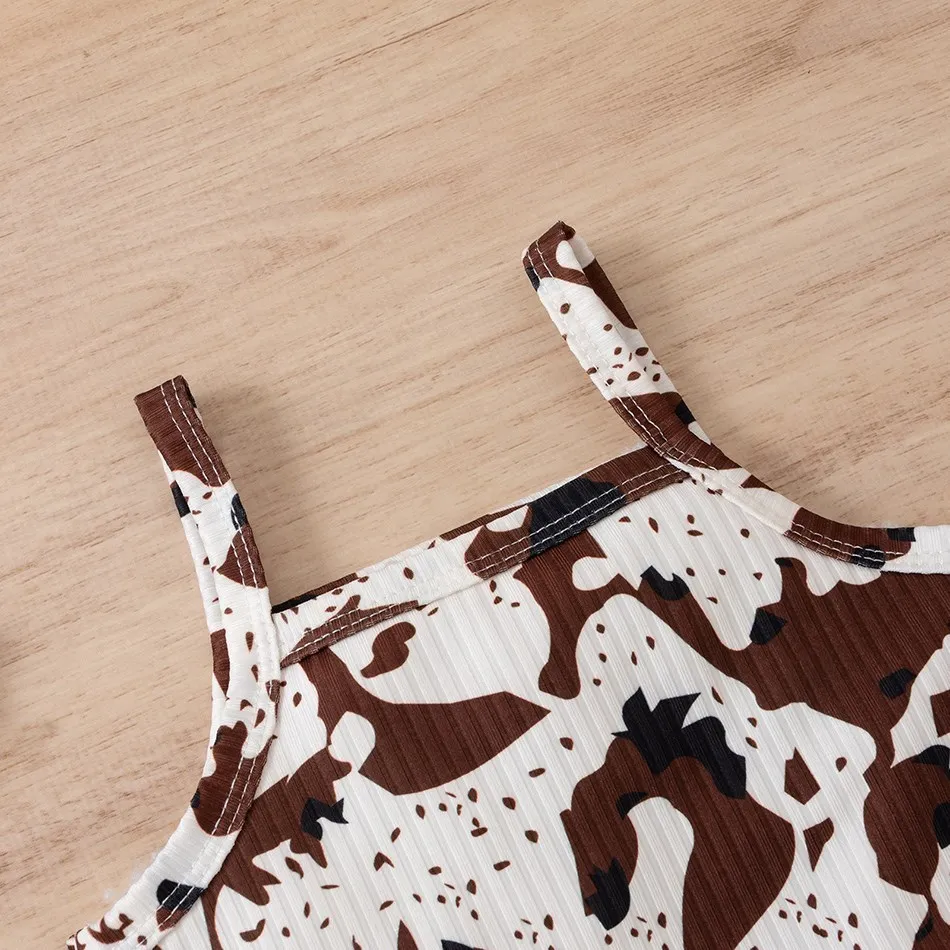 Kids Cotton Clothing Sets New Summer Girls Print Outfits Casual Clothes Baby Girl Cool Clothes Fashion Children Suits 2-6Y