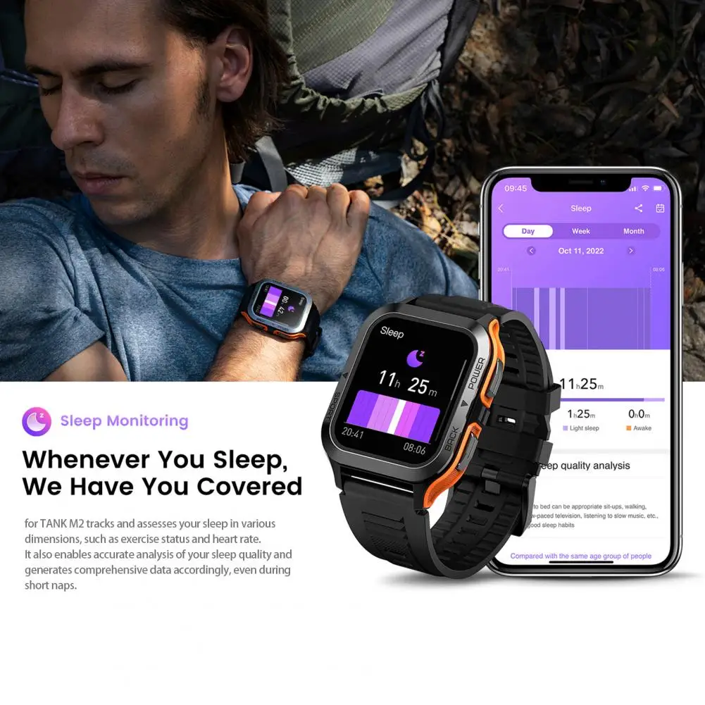 

Модные цифровые наручные часы с разрешением 320*385, электронные часы, экран 1,85 дюйма IPS, счетчик шагов