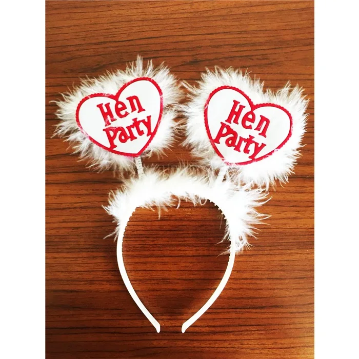 

Корона для девичвечерние белого цвета