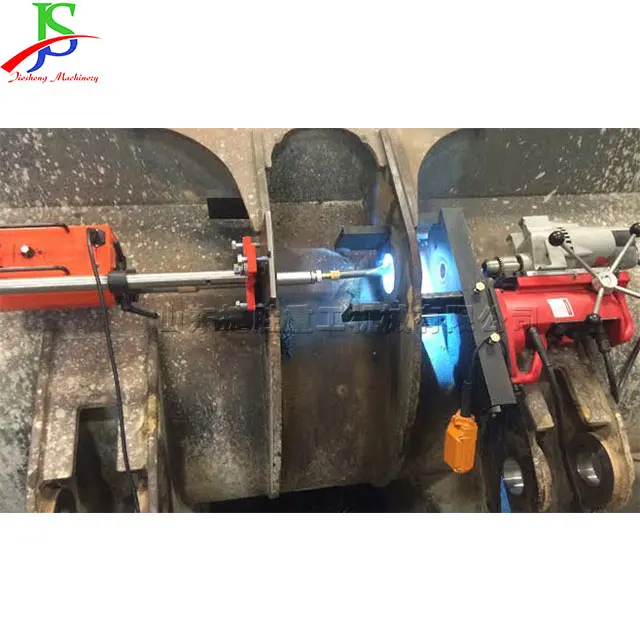 

Low price CNC type boring welding machine Hydraulic portable mobile device