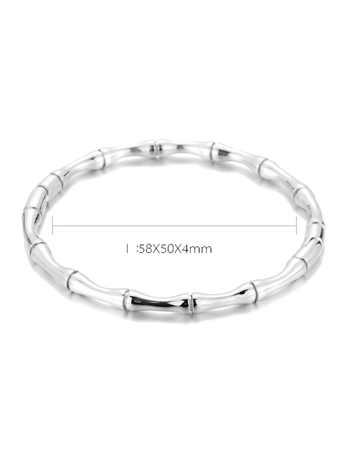 1 шт. Женский Браслет-манжета из бамбука