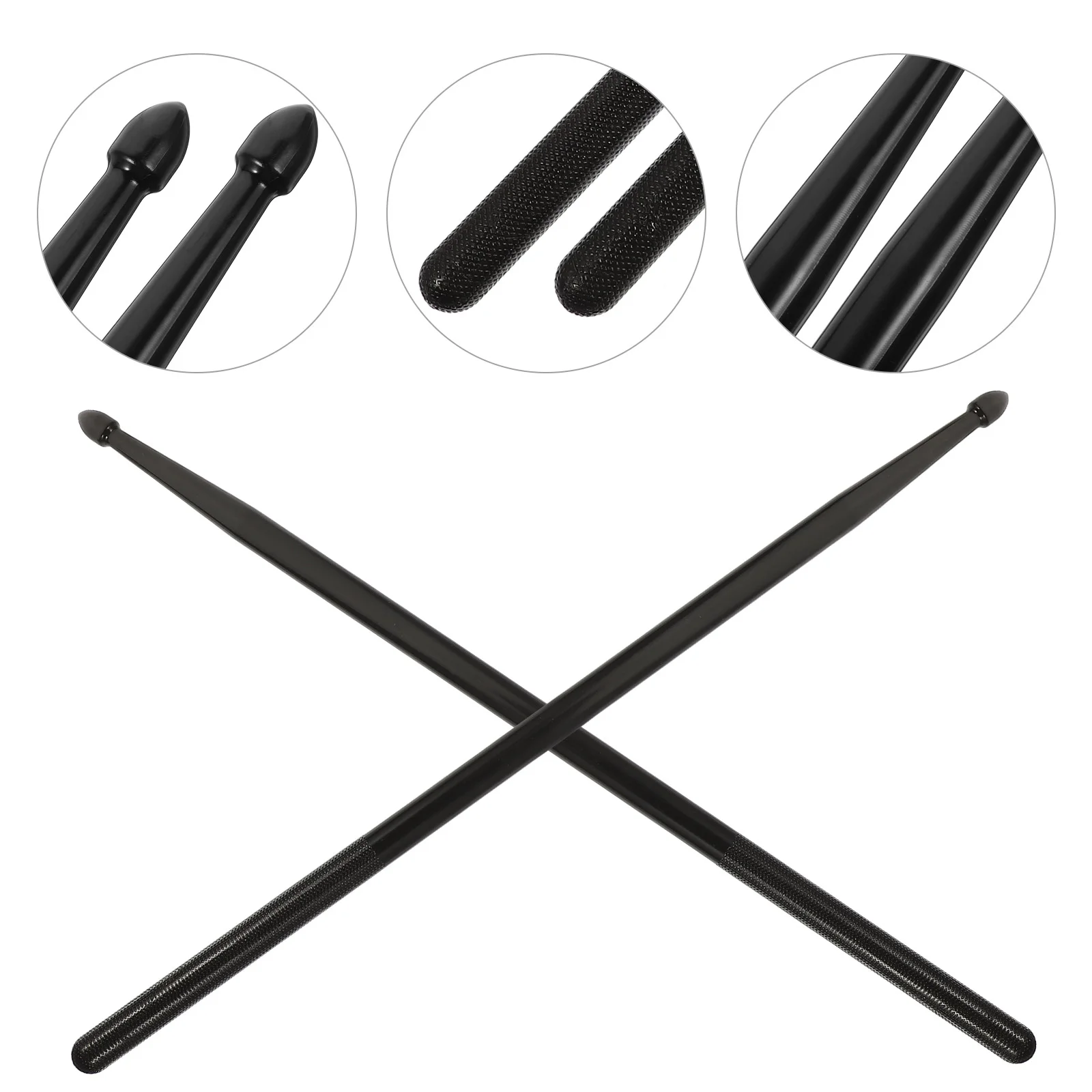 

Drumsticks Drum Sticks Drumstick Musical Nylon Stick Drumsinstrument Percussion Kids Small Professional Marching Durm Mallet