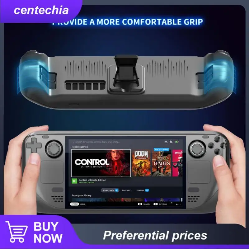 

Shell Bracket Anti-fall For Steam Deck Host Cooling Bracket Protective Touchpad Button Tpu Case Steam Deck Accessories Case Set