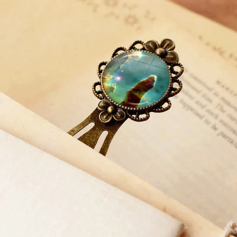 

Очаровательные металлические закладки-небула, галактика, космос, кристалл, космос, Вселенная, Млечный путь, закладки для изготовления ювелирных изделий, бронзовая Закладка