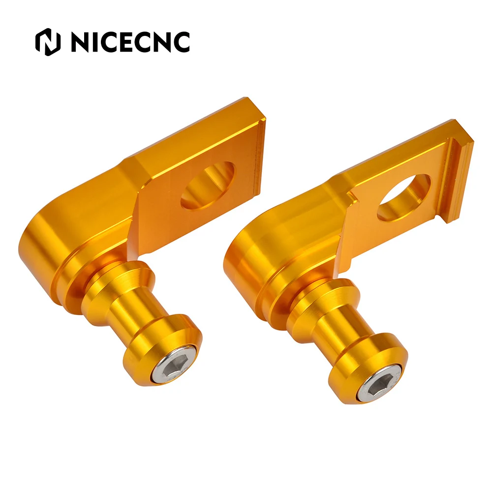 

NICECNC Axle Block Slider Swingarm Spool Motocross For Suzuki DRZ400SM DRZ 400 SM DRZ 400SM 2005-2021 Aluminum Accessories Gold