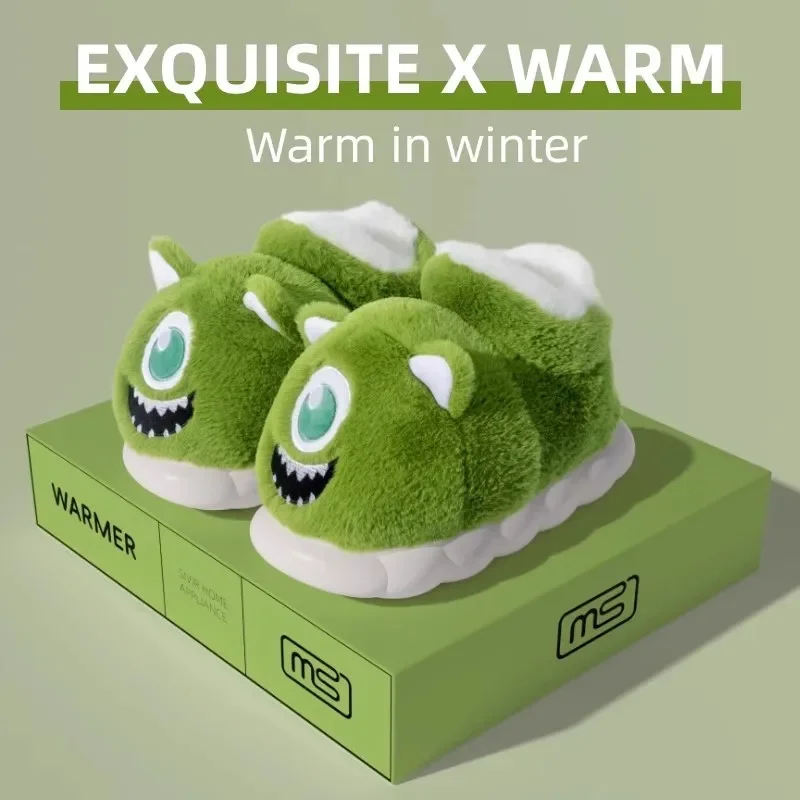 Домашние тапочки для мужчин зимняя домашняя плюшевая мужская обувь шлепанцы