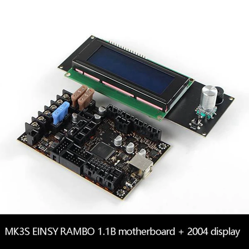 3D Printer Motherboard Kit For Reprap Prusa I3 MK3 Einsy Rambo 1.1B Board With 2004Lcd+ TMC2130 SPI Control | Компьютеры и офис